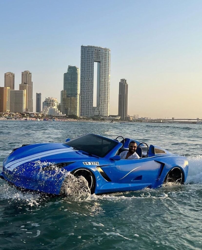 dubai water car rental